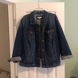 lLoft Plus Jean Jacket.